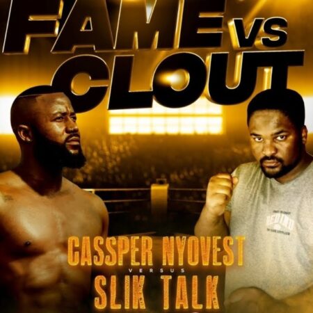 Cassper Nyovest Vs Slik Talk Boxing Match (Video) Fame vs Clout