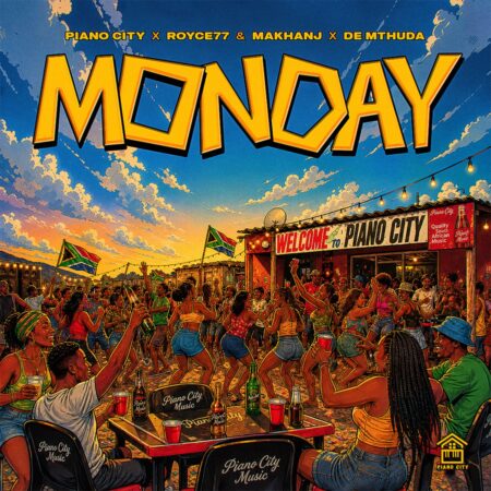 Piano City, Royce77, Makhanj & De Mthuda – Monday mp3 download Piano City, Royce77, Makhanj & De Mthuda – Monday
